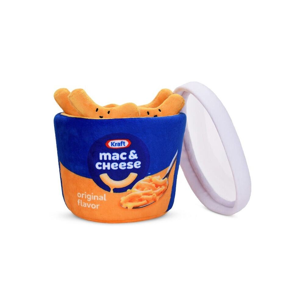 Kraft Mac And Cheese Pillow Set Microwave Packaging Fleece Plushies by iScream